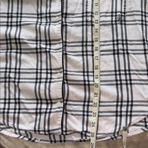 Victoria's Secret Cotton Flannel Pajama Set Long Sleeve Pink Black Plaid Sz L - Picture 11 of 16